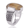 Rutilated Quartz 925 Silver Ring